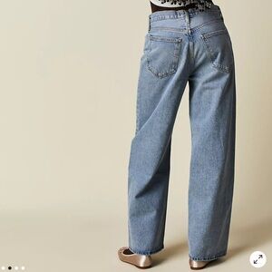 AGOLDE LOW SLUNG JEANS